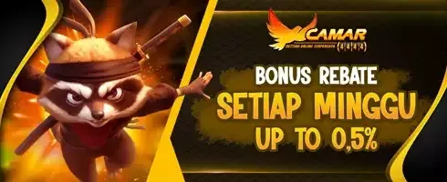 Bonus Rebate Slot Mingguan promotion